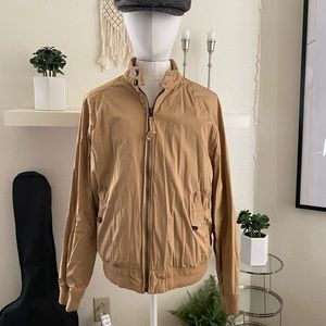 Polo Ralph Lauren brown bomber jacket in sz large